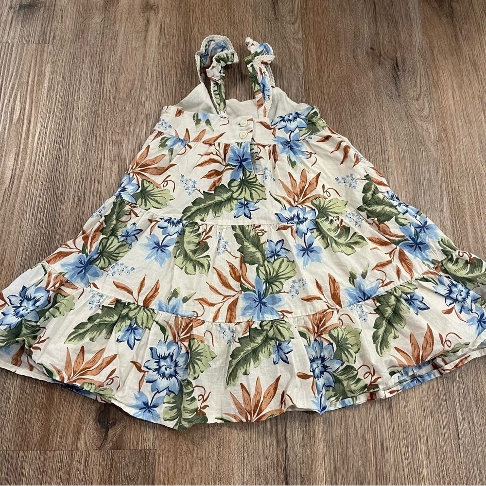 Janie And Jack Swimsuit And Dress Bundle Baby Girl 12 18 24 Months Floral Beach - Picture 6 of 12